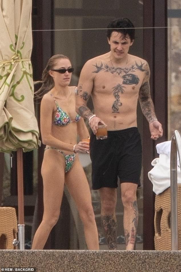 Ariana Grande's ex-husband, Dalton Gómez, enjoyed a romantic getaway to Los Cabos with his new girlfriend, actress Maika Monroe
