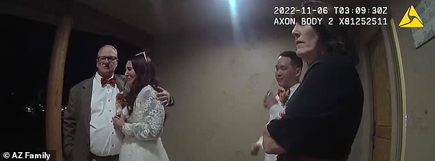 Authorities canceled their dream wedding in Arizona after neighbors complained about loud music and dancing.