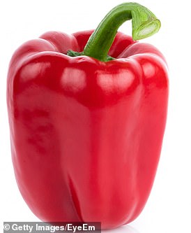 Red pepper provides vitamin C