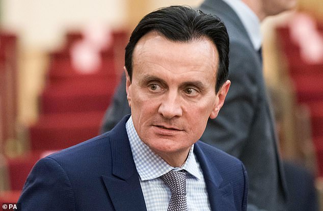 Optimistic: Astrazeneca's French CEO Pascal Soriot (pictured) is more positive about the UK than last year when he rated it as a place 