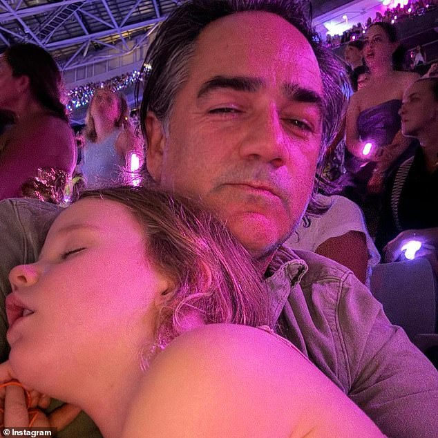 Radio host Michael 'Wippa' Wipfli shared an image of his young son falling asleep in his arms alongside former The Project star Carrie Bickmore at the monster three-hour concerts, much to the anger of Swifties.  Taylor Swift's concerts in Sydney have been a star-studded spectacle.
