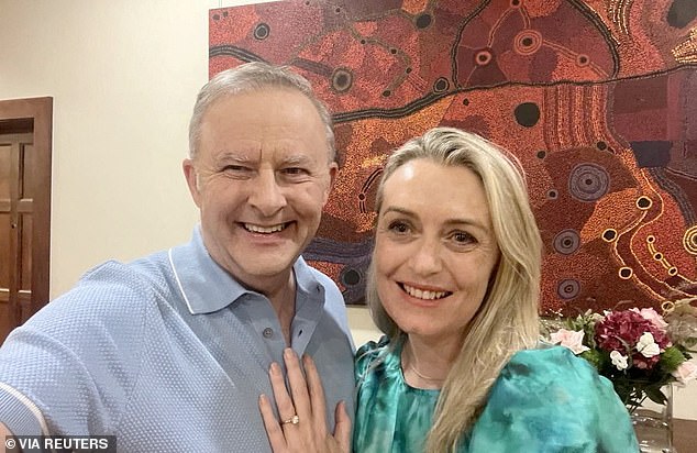 Anthony Albanese (pictured, left) has become the first Australian Prime Minister to get engaged while in office.