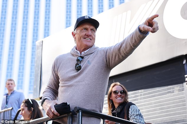 Australian Greg Norman has taken on American great Tiger Woods for his rebellious LIV Golf Tour