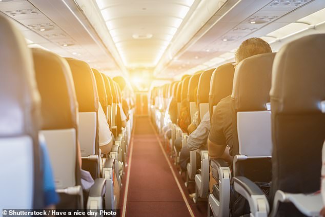 There are many rules and regulations when it comes to flying, but most people are most concerned with identifying the safest seat on board (file image)