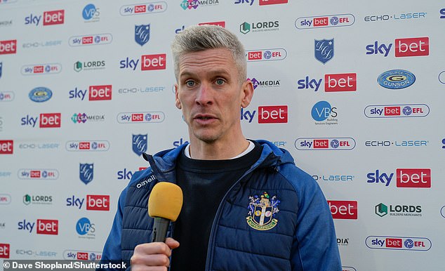 Steve Morison took out his frustration on a journalist after Sutton United's draw with Colchester