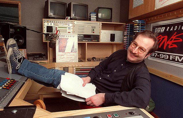 Steve Wright, deceased aged 69, photographed in his recording studio in 1994
