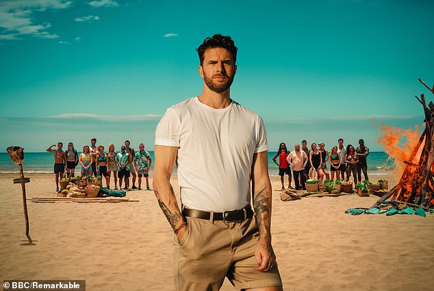 BBC's risky reboot of 90s series Survivor could face the axe, despite originally being picked up for a second series (presenter Joel Dommett pictured)
