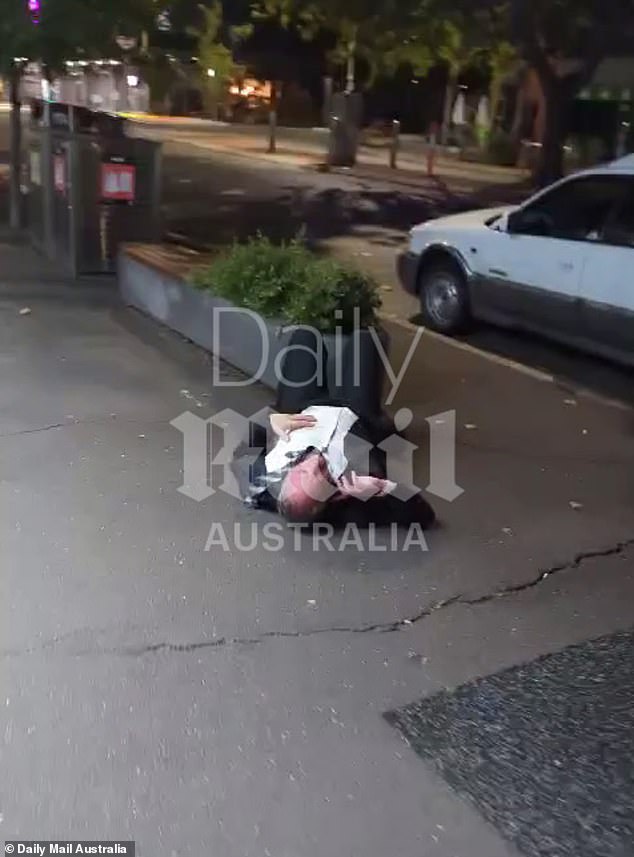 Daily Mail Australia captured video of Barnaby Joyce lying on a Canberra street footpath mumbling into his phone about a fortnight ago.