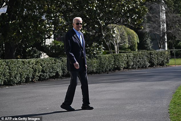 President Joe Biden leaves the White House for his second trip to the border
