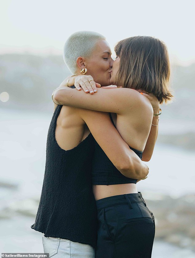 Katie Williams has revealed all about how she pulled off her very romantic beachside surprise proposal to girlfriend and 'love of her life' Georgia Hull.