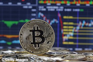 Bitcoin fell below $48,500 after figures showed US inflation fell less than expected in January to 3.1%.