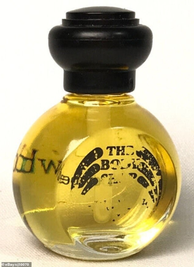 Fans of the Dewberry scent can get the scented oil distributed in the 1990s for £160 on eBay.