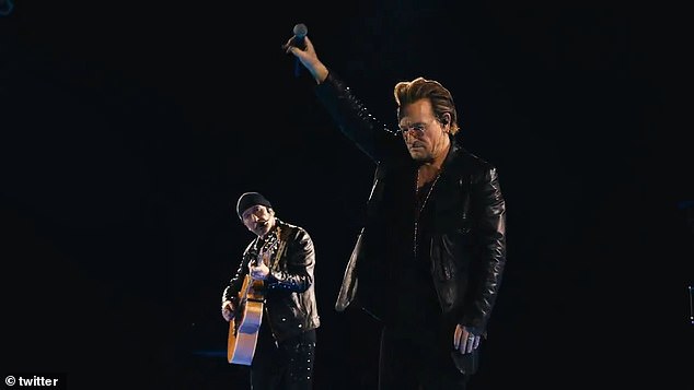 Bono paid tribute to the late Russian dissident Alexei Navalny at a US show at the Las Vegas Sphere over the weekend.