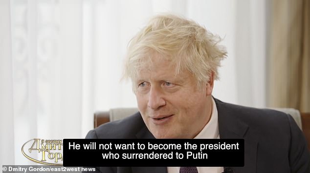 In a new interview broadcast in Ukraine, the former British prime minister predicted that Trump, if re-elected to the White House, would continue to back Volodymyr Zelensky.