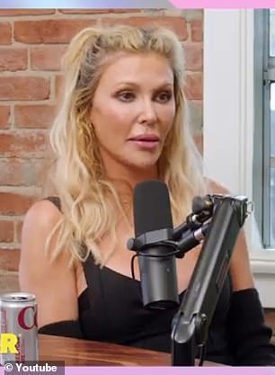 Brandi appears on her podcast in 2024