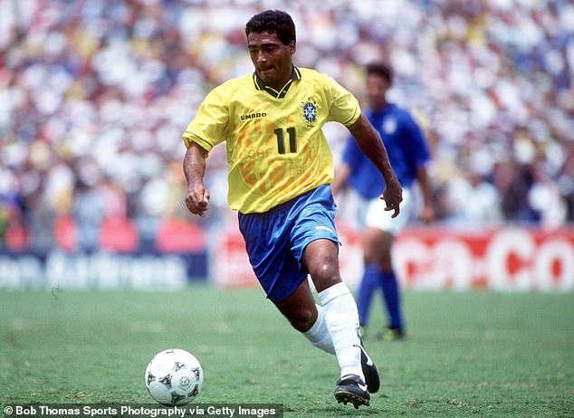 Brazilian legend Romario has claimed that only two players in history were better than him