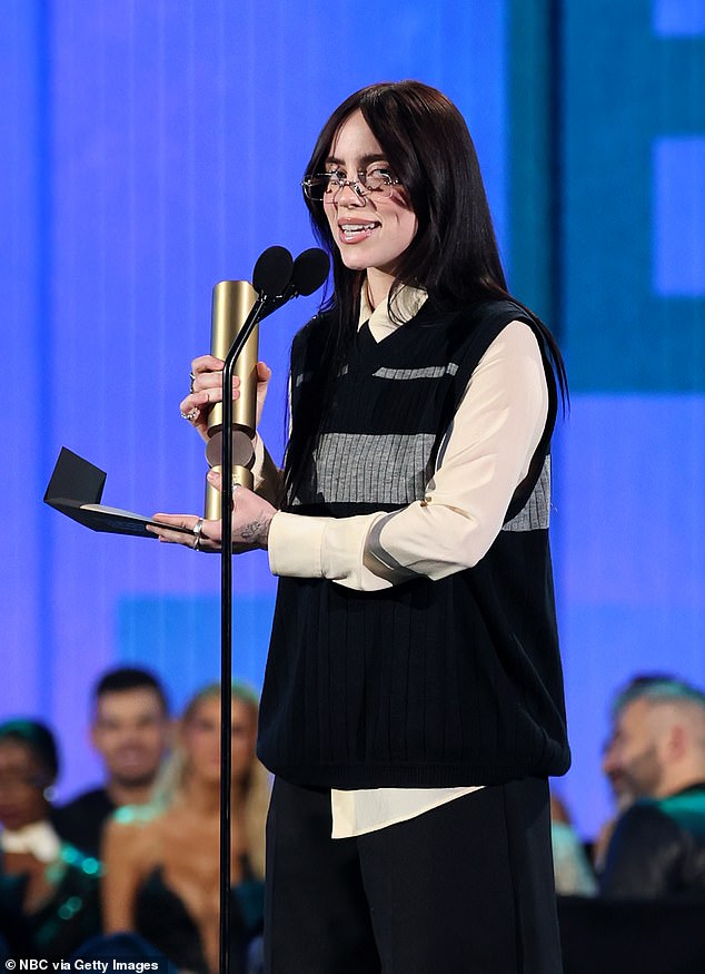 Eilish won TV Performance of the Year honors for her work on Swarm at the 2024 People's Choice Awards.