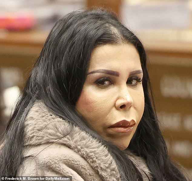 Libby Adame, 53, (pictured) faces murder charges along with her daughter after allegedly running an illegal plastic surgery ring that led to the death of a client in October 2019.