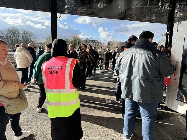 Fans were left outside the London Stadium due to issues with digital tickets, forcing them to miss the opening stages of West Ham's clash with Arsenal.