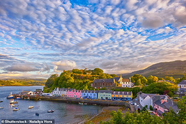 Portree is the capital of the Isle of Skye, Scotland, and is a heavenly place to charge your electric car.  There are two public car parks with 50kW CCS, CHAdeMo chargers and Type 2 chargers in each