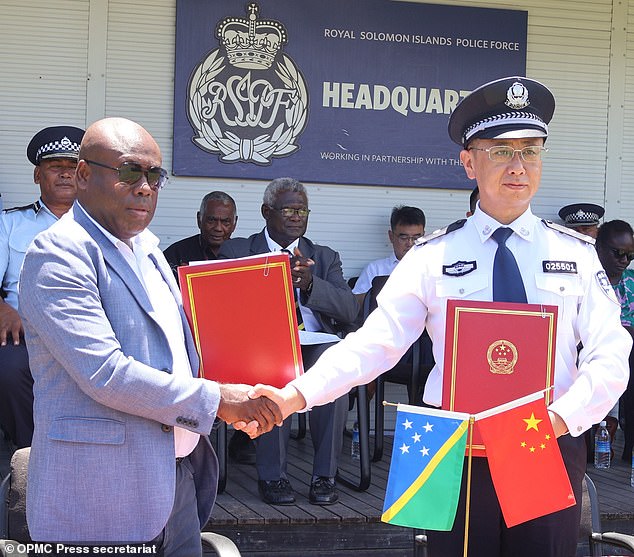 Chinese police to flood Solomon Islands this month to help provide security for Pacific Games