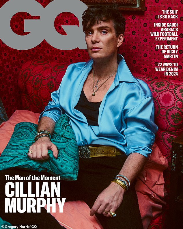 Cillian Murphy changed up his look for a new photoshoot with GQ, apparently taking inspiration from his friend and fellow Irishman Barry Keoghan.