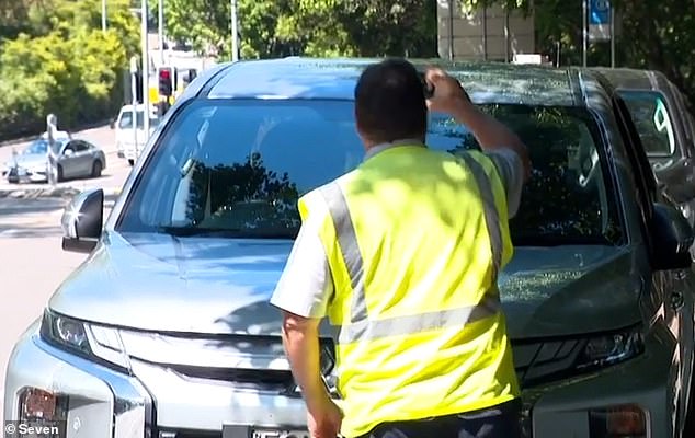 It has been revealed that Sydney City Council has set 'targets' for its park rangers by imposing parking fines that reflect how 'highly productive' they are (pictured)