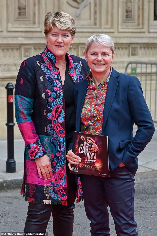 Clare Balding has revealed she found love with wife Alice Arnold after fending off a marriage proposal from an army boyfriend 21 years ago.