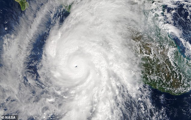 Researchers say storms are becoming so powerful due to climate change that massive hurricanes like Hurricane Patricia, photographed here over the Atlantic Ocean in 2015, should have a new category created for them.
