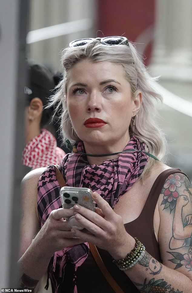 Celebrity blogger Clementine Ford (pictured), 43, has been locked in a feud with Antonella Gambotto-Burke (pictured below) since the Italian-Australian writer wrote a harsh review of her latest book in December from last year.