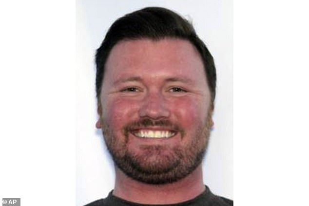 The woman's body and ashes were found Feb. 6 during a court-ordered eviction of a home rented by Miles Harford (pictured), the 33-year-old owner of Apollo Funeral & Cremation Services in the suburb of Littleton. in Denver.