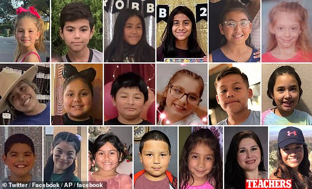 The victims of the Uvalde school shooting on May 24, 2022