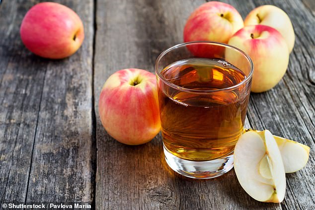 Apple juice faces a shakeup after scientists discovered a way to juice the fruit that can boost its health benefits (Stock Photo)