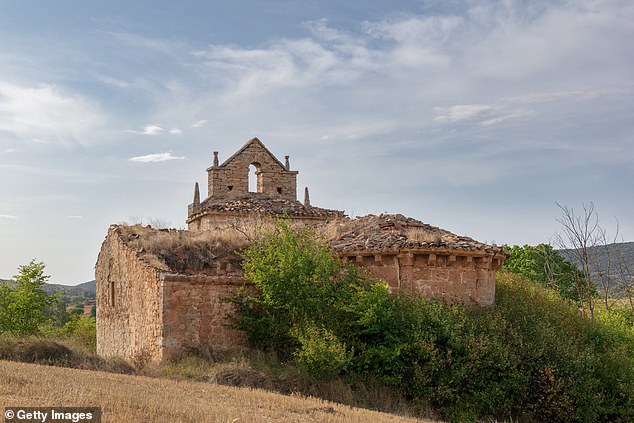 The couple bought the land in the abandoned town of Bárcena de Bureba, approximately 120 miles north of Madrid.