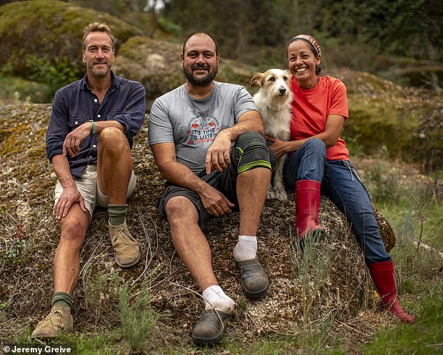 A Maltese couple told Ben Fogle how they spent their savings to buy 42 acres of land in the Portuguese desert and left their country behind to start a new life from scratch.