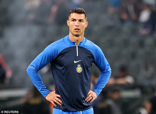 Cristiano Ronaldo was mocked on social media after he failed in a skill attempt on Wednesday night.