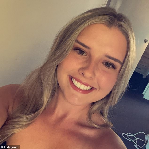 Rhylee Peta Stig, 23 (above), has been charged with the murder and execution of David Stemler in Canterbury, western Sydney, last July and is in custody.