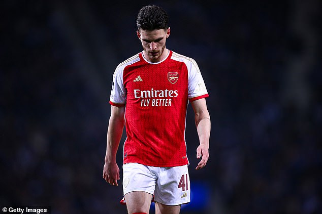 Declan Rice admits Arsenal lacked that bit of savviness to