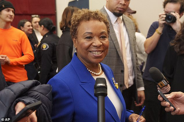 California Democratic Representative Barbara Lee, who is running for the US Senate, has called for the minimum wage to be $50 an hour, saying in a recent debate: 