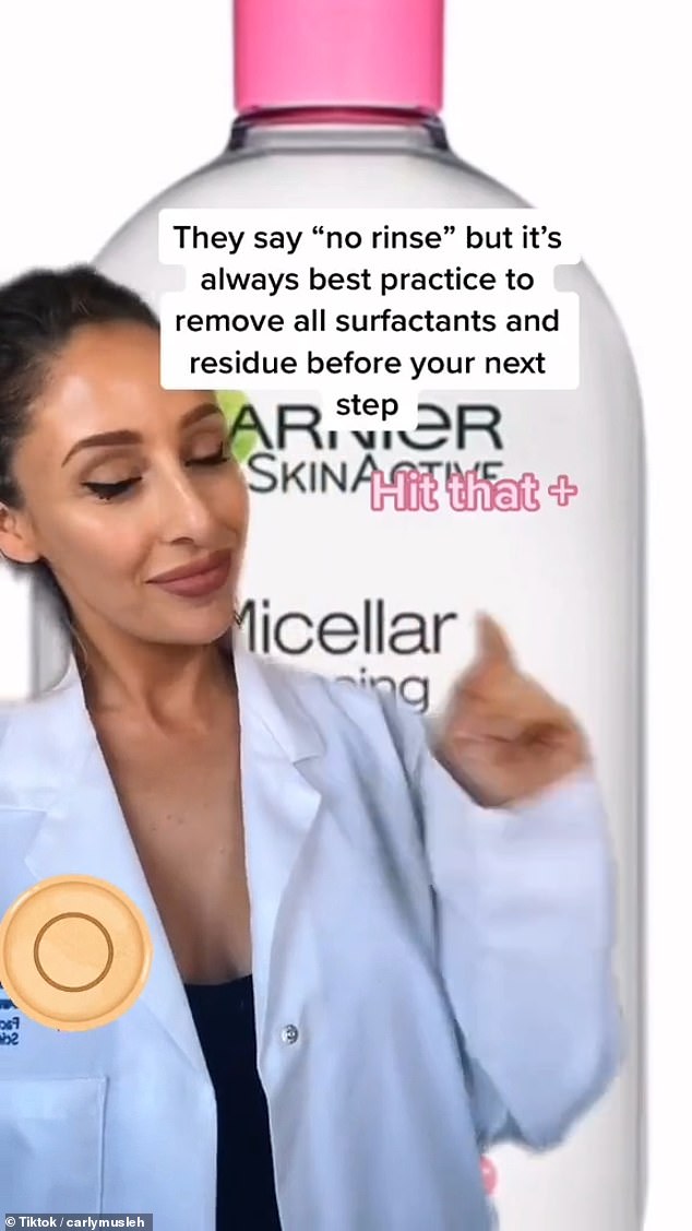 Dermatologist reveals why you’re using Micellar water wrong – and it’s giving you a watery eye