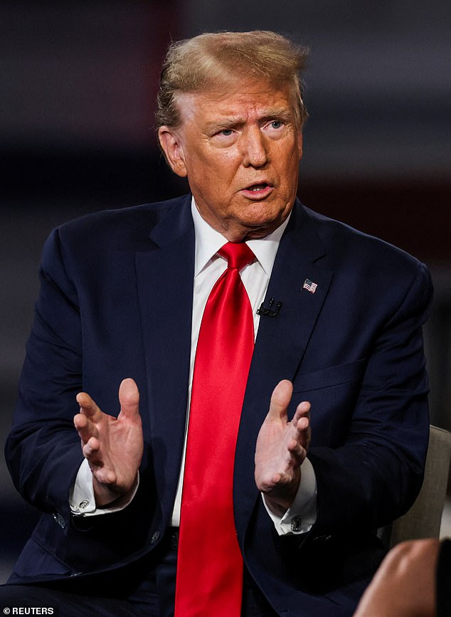 Former President Donald Trump confirmed at a town hall Monday that six Republicans are on his short list for potential running mate and vice president, including two former challengers and a former Democrat.
