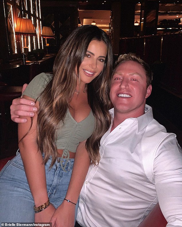 Brielle Biermann revealed that her new fiancé Billy Seidl asked for his adoptive father Kroy Biermann's (pictured) blessing before popping the question.