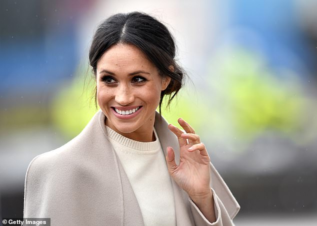 Meghan Markle during a visit to Belfast in March 2018