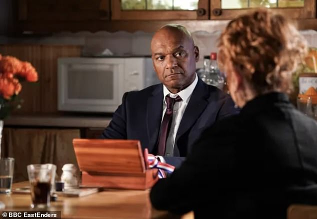 During recent episodes, viewers have seen George Knight discover the truth about his family in a series of shocking revelations.  After a visit from his adoptive mother, Gloria