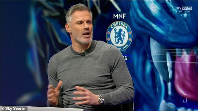 Jamie Carragher was very critical of Man United's defense on Monday Night Football