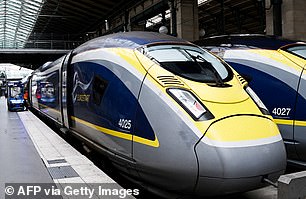 Eurostar services in the medium term were affected by