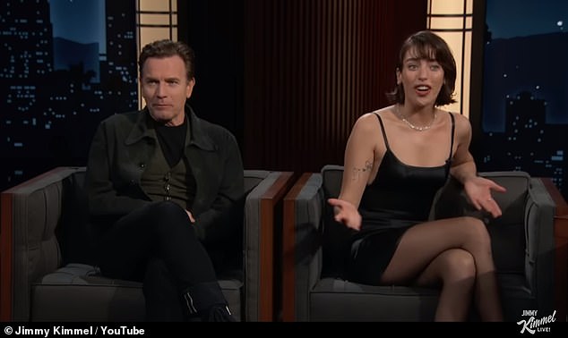 Ewan McGregor's daughter Clara has revealed the incredibly awkward moment she was forced to watch her father NAKED during a class at school.