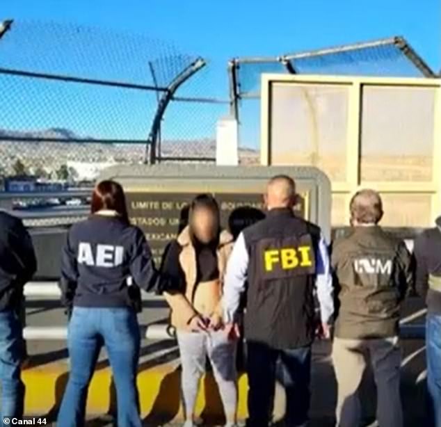 Pineda, suspected of participating in 20 murders, five of them for which she is charged, was arrested in El Paso, Texas, last Thursday and handed over to Mexican authorities the next day.