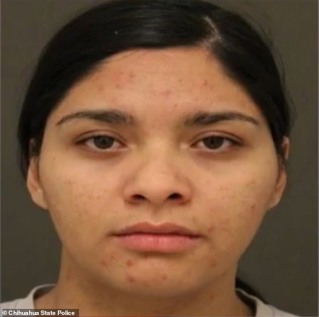 Mexican citizen Michelle Pineda was arrested by the FBI and the United States Border Patrol at a hotel in El Paso, Texas, last Thursday.  The 22-year-old is accused of five murders and participating in several others with members of the Artistas Asesinos - a gang linked to the Sinaloa Cartel - in the border city of Ciudad Juárez.