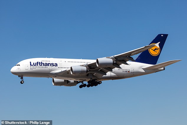 Illustrative image of an Airbus A380.  A man died on Thursday flying from Bangkok to Munich